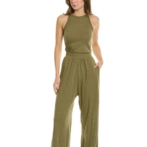 ATM Anthony Thomas Melillo Pants - WIDE LEG SLEEVELESS JUMPSUIT